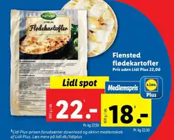 Lidl Flensted flødekartofler tilbud