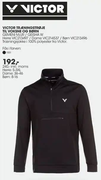 Victor Træningstrøje Til Voksne Og Børn