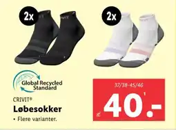 Lidl Løbesokker tilbud