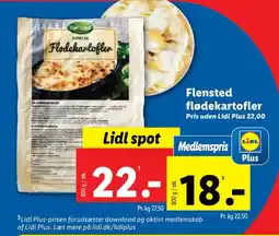 Lidl Flensted flødekartofler tilbud