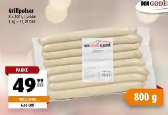 Scandinavian Park Grillpølser tilbud