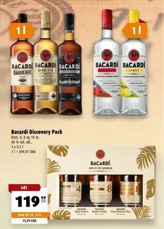 Scandinavian Park Bacardí Discovery Pack tilbud