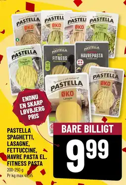 Løvbjerg PASTELLA SPAGHETTI, LASAGNE, FETTUCCINE, HAVRE PASTA EL. FITNESS PASTA tilbud