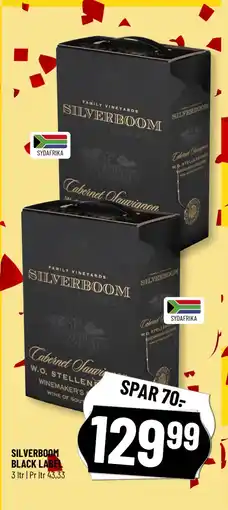 Løvbjerg SILVERBOOM BLACK LABEL tilbud