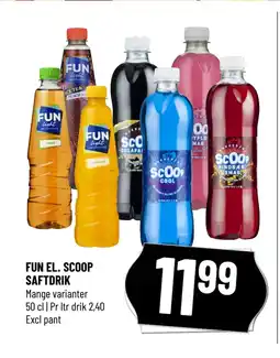 Løvbjerg FUN EL. SCOOP SAFTDRIK tilbud