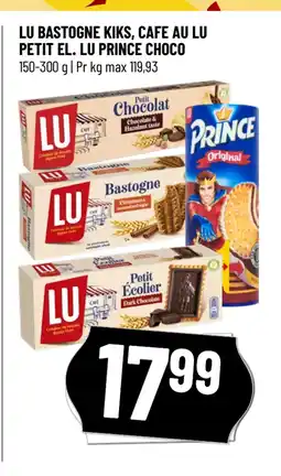 Løvbjerg LU BASTOGNE KIKS, CAFE AU LU PETIT EL. LU PRINCE CHOCO tilbud