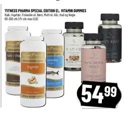 Løvbjerg ’FITNESS PHARMA SPECIAL EDITION EL. VITAMIN GUMMIES tilbud