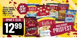 Løvbjerg TAFFEL CHIPS, SNACKS, NØDDER, PARTY MIX EL. PARTY STICKS tilbud