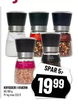 KRYDDERI I KVÆRN