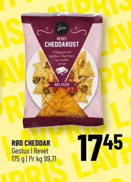 Løvbjerg RØD CHEDDAR tilbud