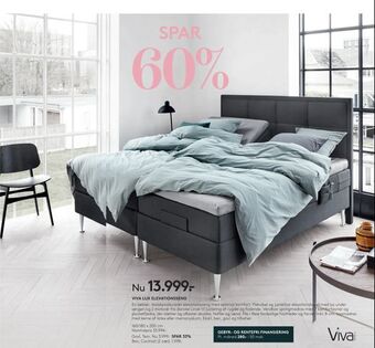 SengeSpecialisten Viva lux elevationsseng tilbud
