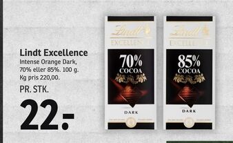 SPAR Lindt Excellence tilbud