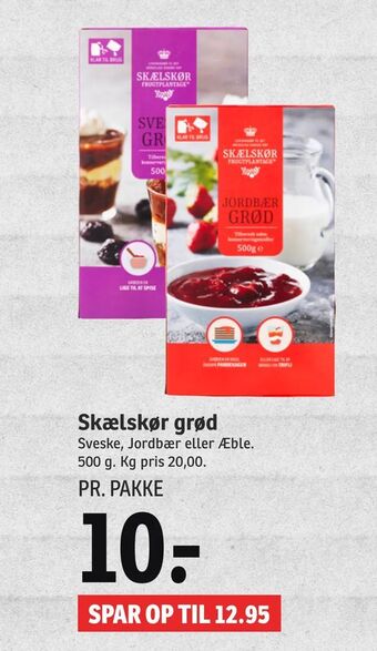 SPAR Skælskør grød tilbud
