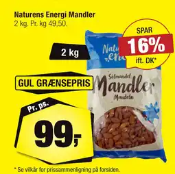 Calle Naturens Energi Mandler tilbud