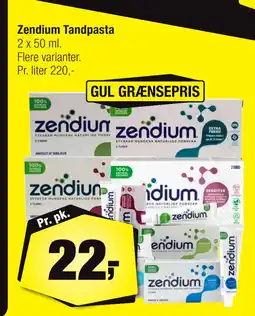 Calle Zendium Tandpasta tilbud