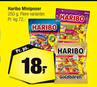 Calle Haribo Miniposer tilbud