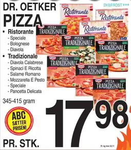 ABC Lavpris DR. OETKER PIZZA tilbud