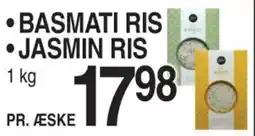 ABC Lavpris BASMATI RIS JASMIN RIS tilbud