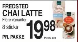 ABC Lavpris FREDSTED CHAI LATTE tilbud