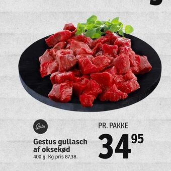 SPAR Gestus gullasch af oksekød tilbud