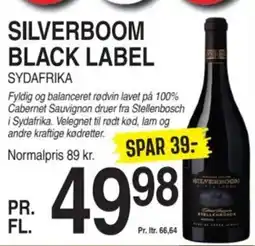 ABC Lavpris SILVERBOOM BLACK LABEL tilbud