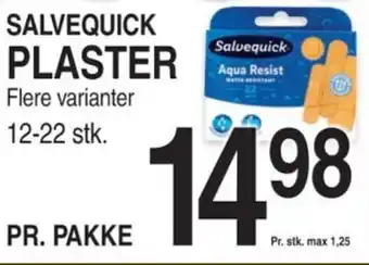 ABC Lavpris SALVEQUICK PLASTER tilbud