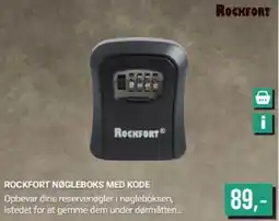 Harald Nyborg ROCKFORT NØGLEBOKS MED KODE tilbud