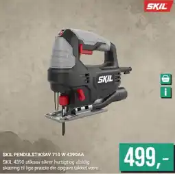 Harald Nyborg SKIL PENDULSTIKSAV 710 W 4390AA tilbud