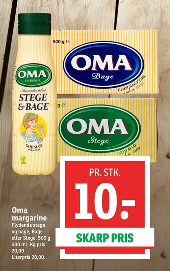 SPAR Oma margarine tilbud