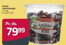 Fleggaard Haribo Lakridssnegle tilbud