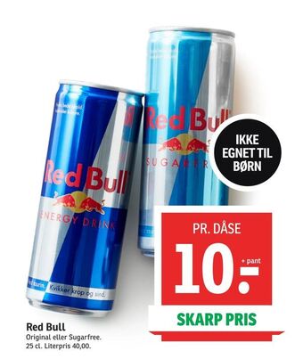 SPAR Red Bull tilbud