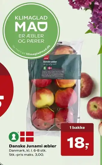 SuperBrugsen Danske Junami æbler tilbud