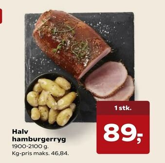 Halv hamburgerryg