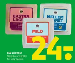 Coop 365 Skiveost Ekstralagret tilbud