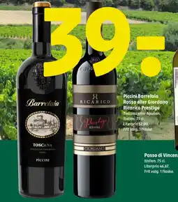 Coop 365 Italiensk Rødvin tilbud