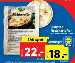 Lidl Flødekartofler tilbud