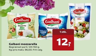 SuperBrugsen Galbani mozzarella tilbud