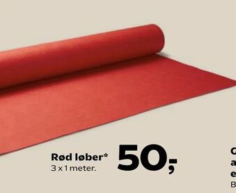 SuperBrugsen Rød løber tilbud