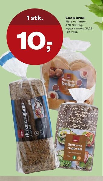 SuperBrugsen Coop brød tilbud