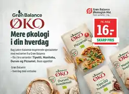 SPAR Grøn Balance Økologisk Mel tilbud