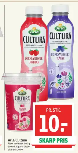 SPAR Arla Cultura tilbud
