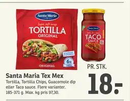 SPAR Santa Maria Tex Mex tilbud