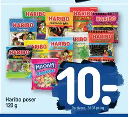 REMA 1000 Haribo poser 120 g tilbud