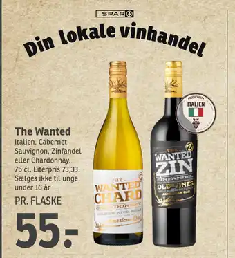 SPAR The Wanted tilbud