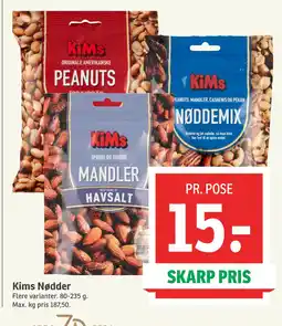 SPAR Kims Nødder tilbud