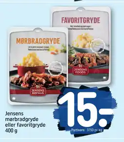 Jensens mørbradgryde eller favoritgryde 400 g