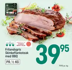 REMA 1000 Frilandsgris Skinkeflanksteak med BBQ tilbud