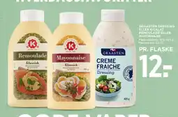 MENY GRAASTEN DRESSING ELLER K-SALAT REMOULADE ELLER MAYONNAISE tilbud