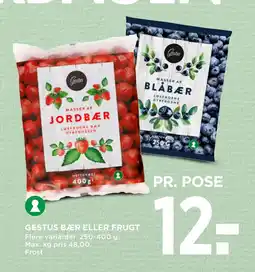 MENY GESTUS BÆR ELLER FRUGT tilbud