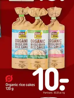 REMA 1000 Organic rice cakes 120 g tilbud